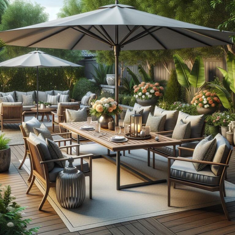 Cómo Elegir los Muebles de Exterior Perfectos para Tu Espacio