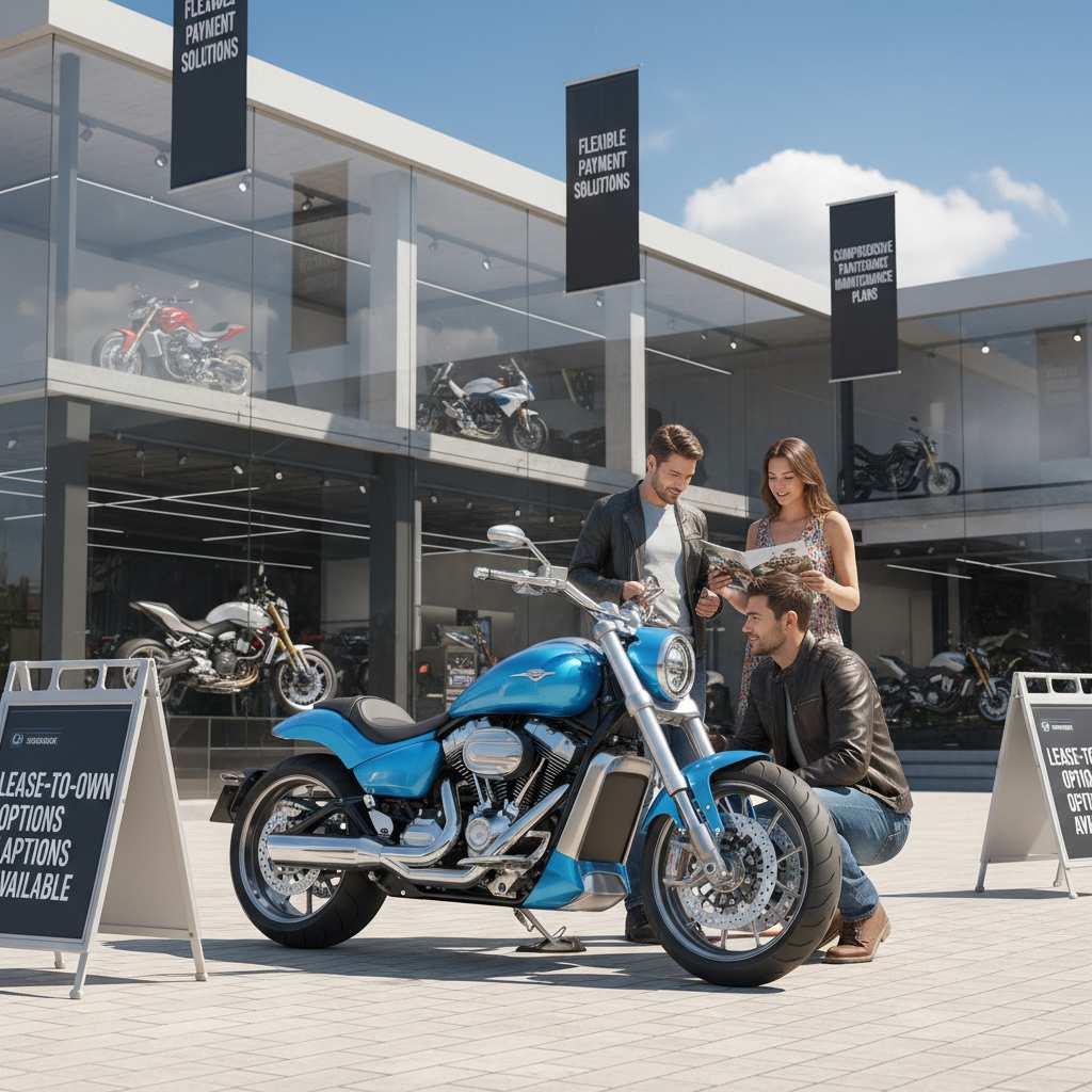 Lease-To-Own Motorcycles: How The Process Works