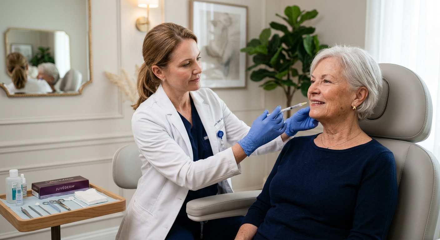Juvederm For Seniors: Natural Lift After 60