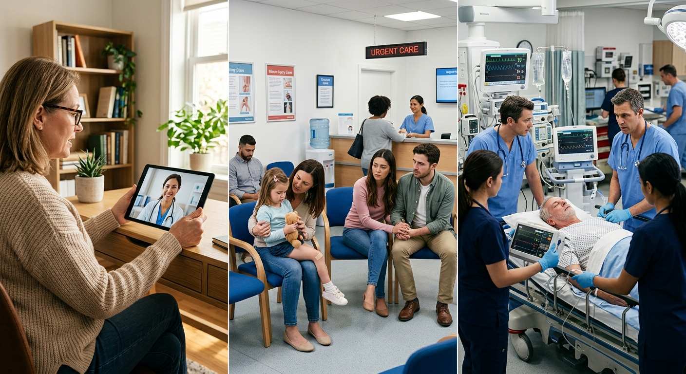 Telehealth or ER: How to Choose the Right Care Option