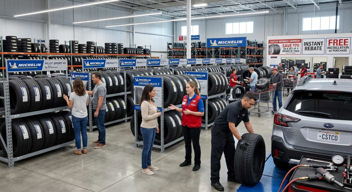 Costco Michelin Tires 2026: Understanding Sizes, and Value