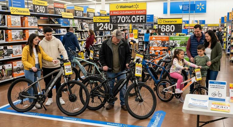 Discover Amazing Savings on Electric Bicycles at Walmart’s Clearance Event