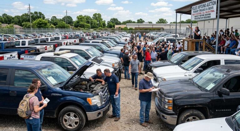 Police Impound Pickup Truck Auction Buying Guide