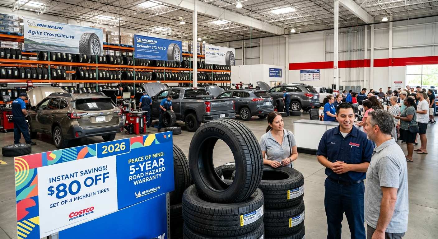 Costco Michelin Tires 2026: Understanding Sizes, and Value