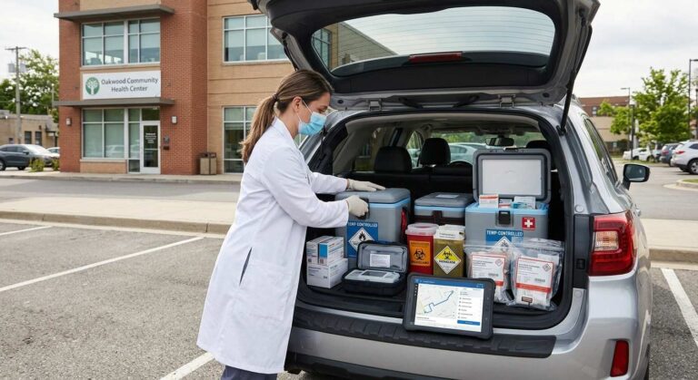 How to Transport Medical Supplies Using Your Own Vehicle