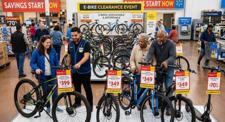 Discover Amazing Savings on Electric Bicycles at Walmart’s Clearance Event