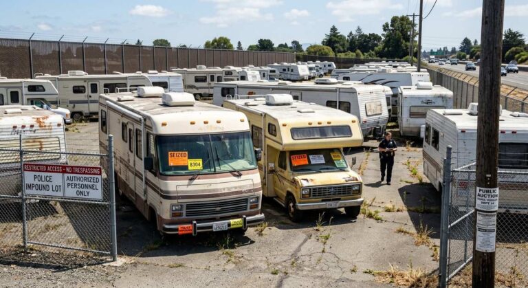 How to Buy Police Impound RVs: A Practical Guide for 2026
