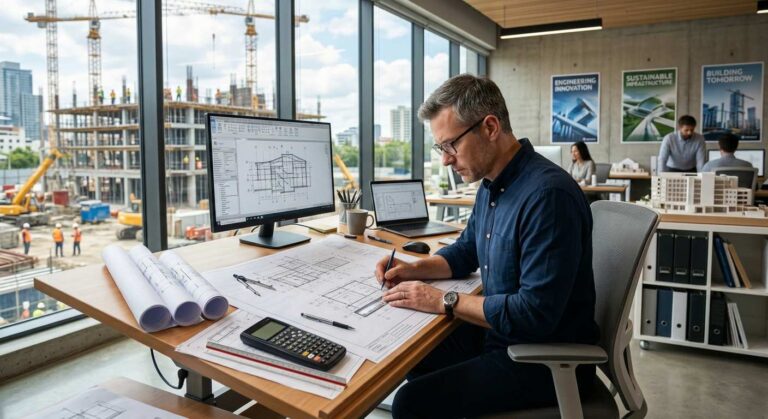 Explorando la ingeniería civil como segunda carrera para adultos