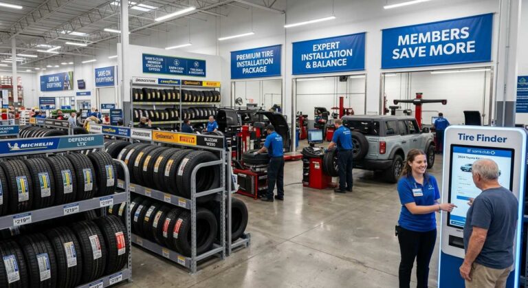 Sam’s Club Tires 2026: Understanding Sizes, and Value
