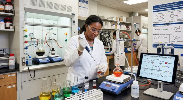 Ambiphilic cross-coupling with aryl-bismuth reagents Test22