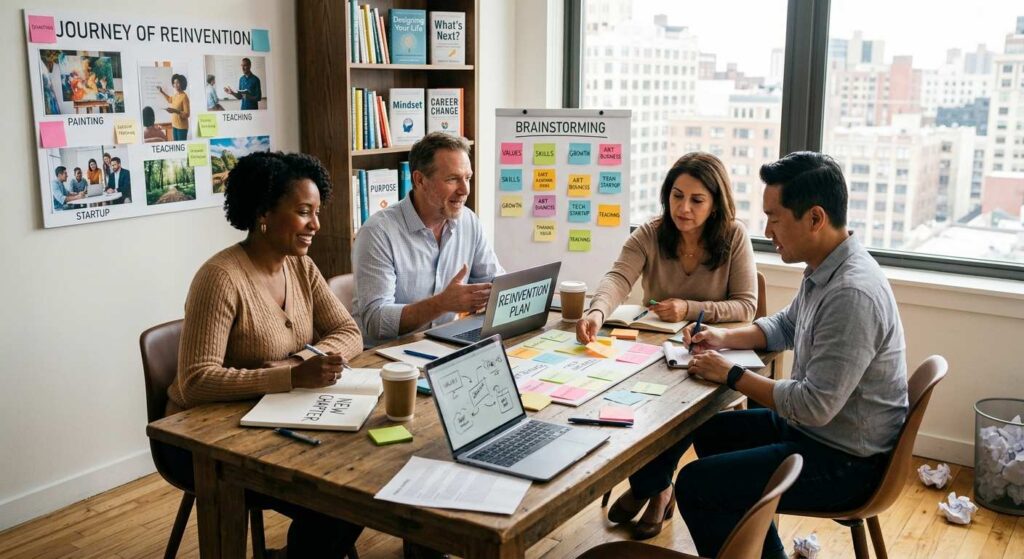 A Guide to Career Reinvention for Midlife Professionals