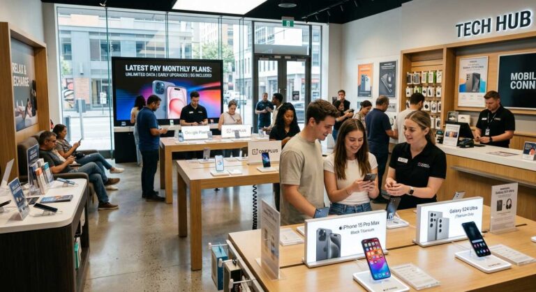 Information About Pay Monthly Phones