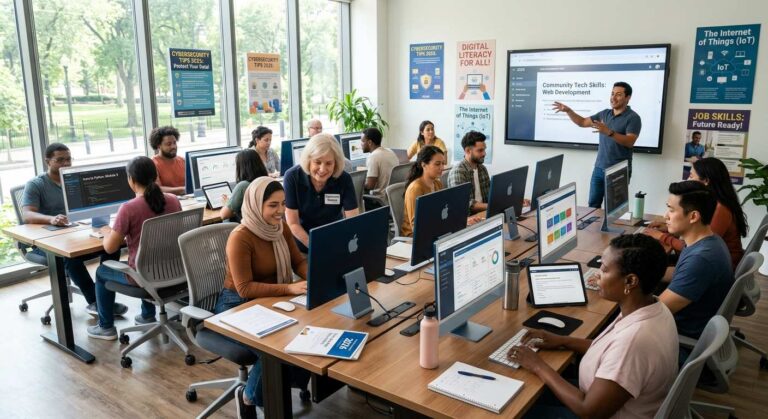 Clases De Computación Gratuitas Para Adultos 2026: Descubre tus opciones