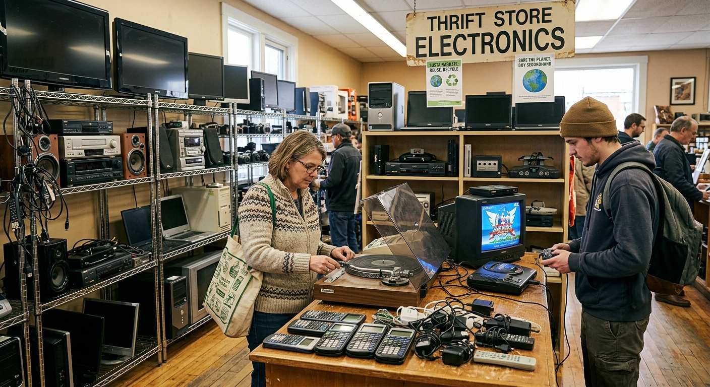 Thrift Store Electronics: What To Check Before Buying Used Tech